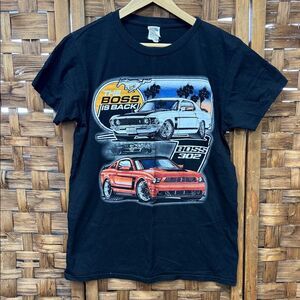Ford Black Boss 302 Graphic Tee